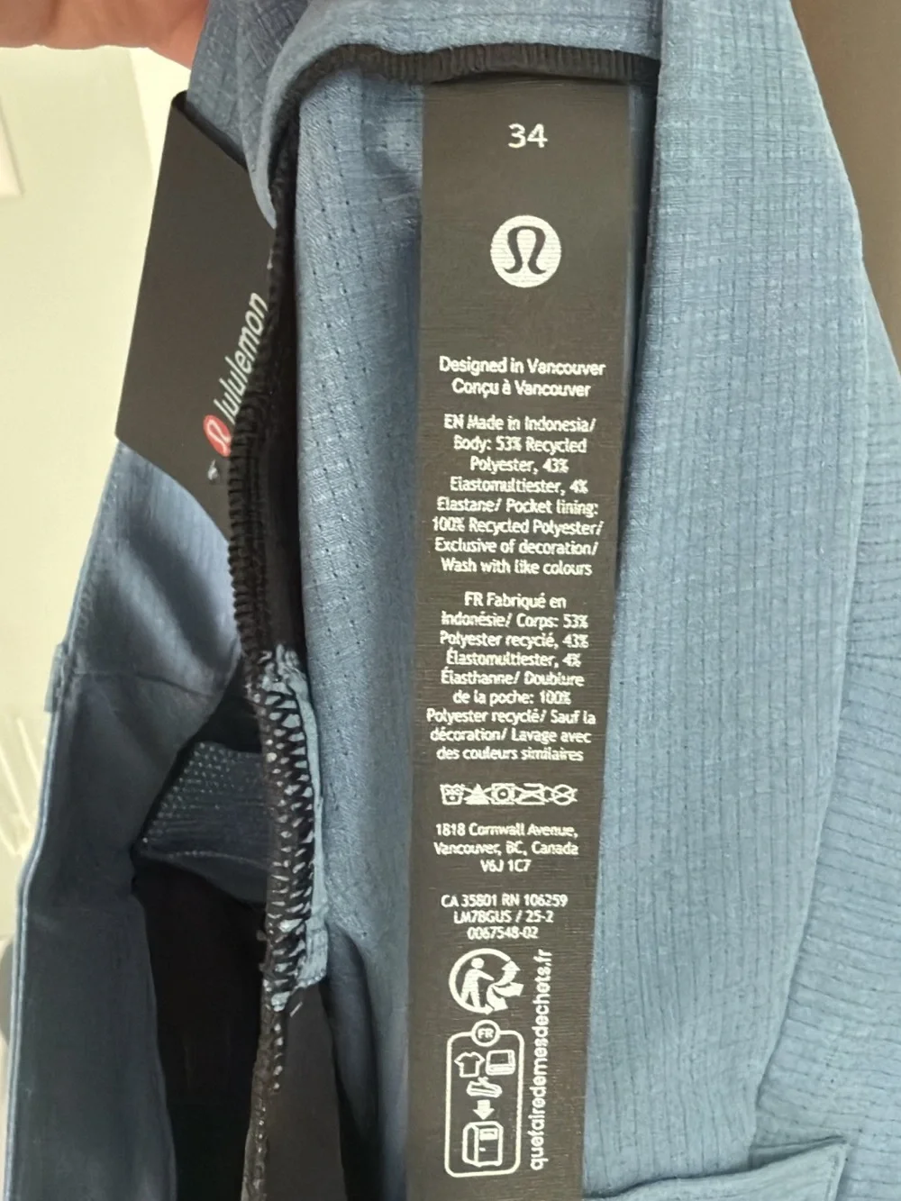 lululemon Size 34 ABC Classic-Fit 7” WovenAir Shorts